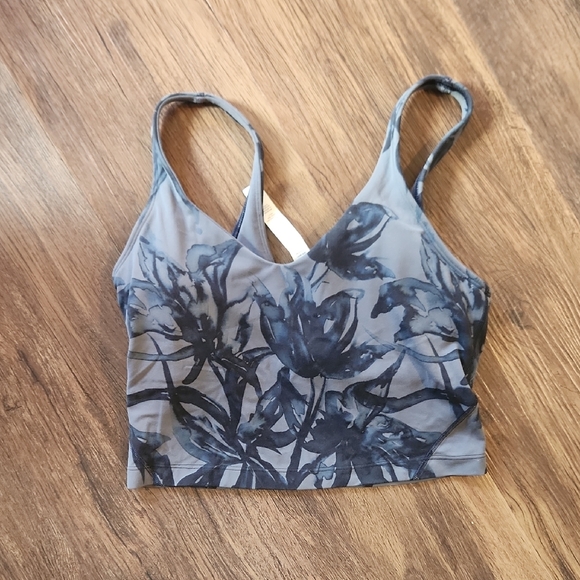 Floral Print Crop Top - Picture 1 of 3